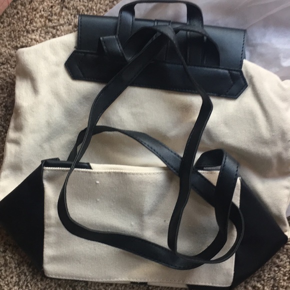 DEUX LUX backpack with black vegan leather trim - Picture 5 of 10